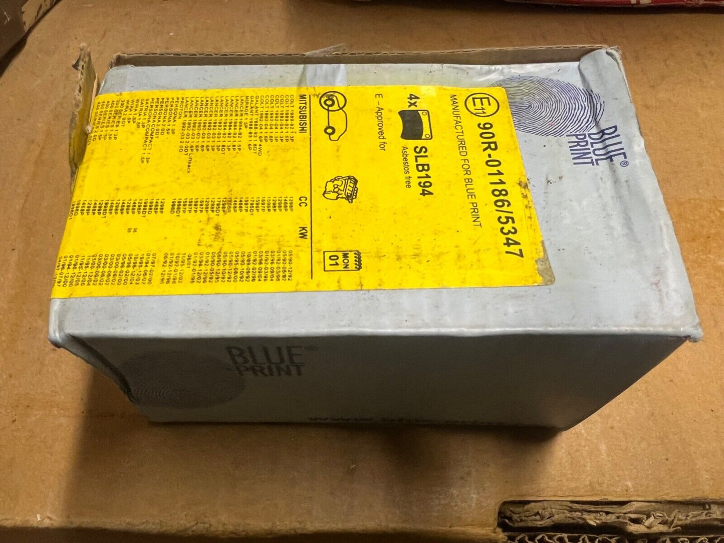 Blue Print ADC44245 Front Brake Pad Set fits Mitsubishi Proton