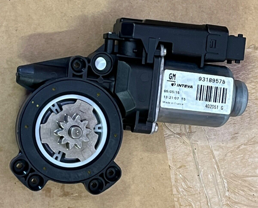 New Genuine Vauxhall 93189578 Front Off Side Window Regulator Motor fits Meriva