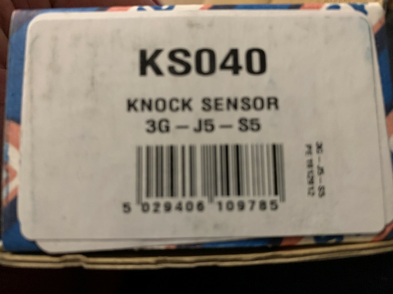 Fuel Parts KS040 Knock Sensor fits Vauxhall Opel