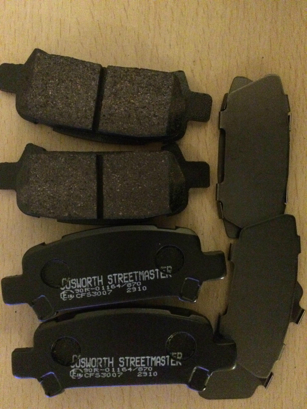 Performance Rear Brake Pads Cosworth Streetmaster Subaru Impreza CFS3007