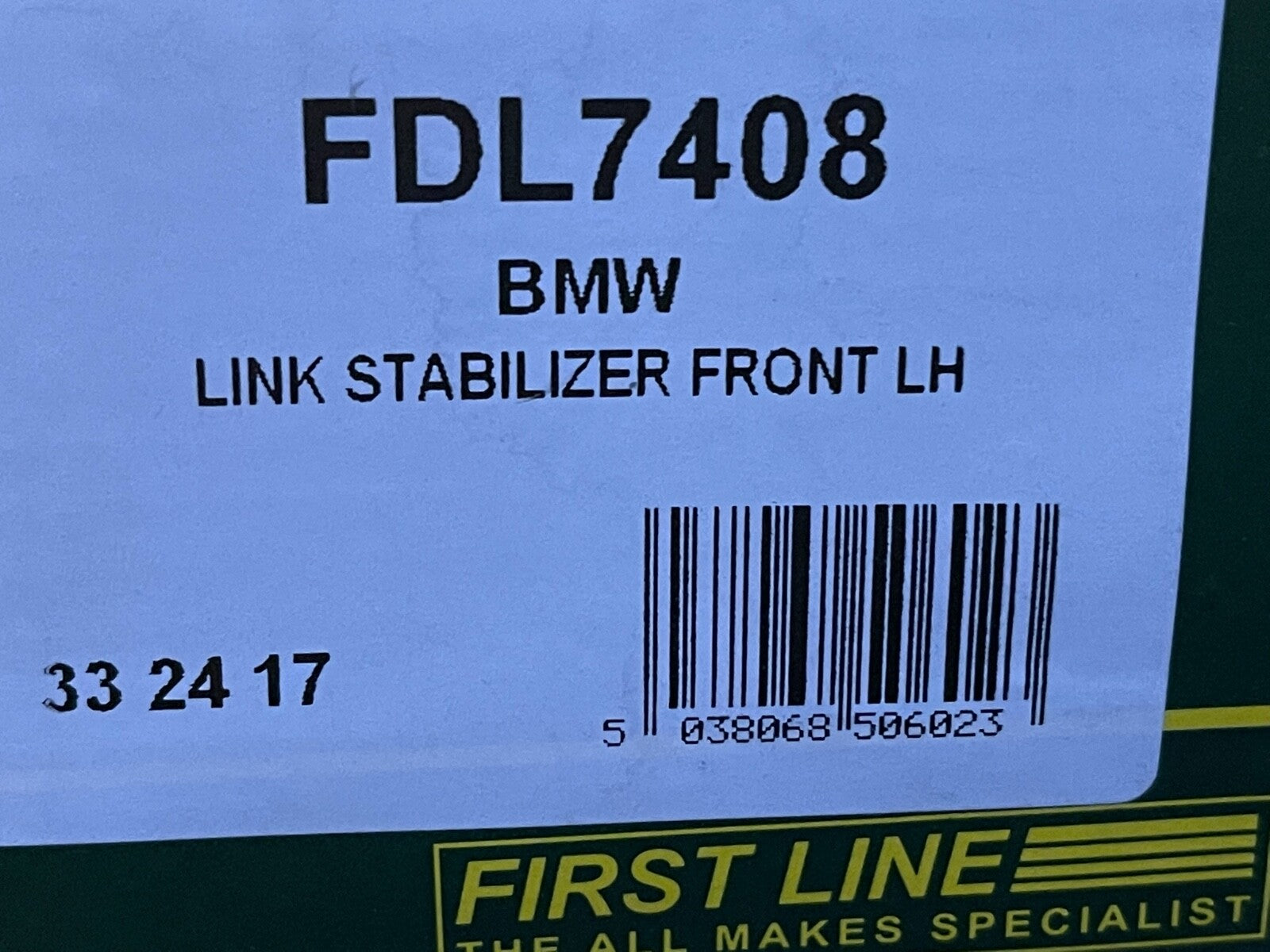 First Line FDL7408 Stabilizer Link Drop Link Near Side fits BMW