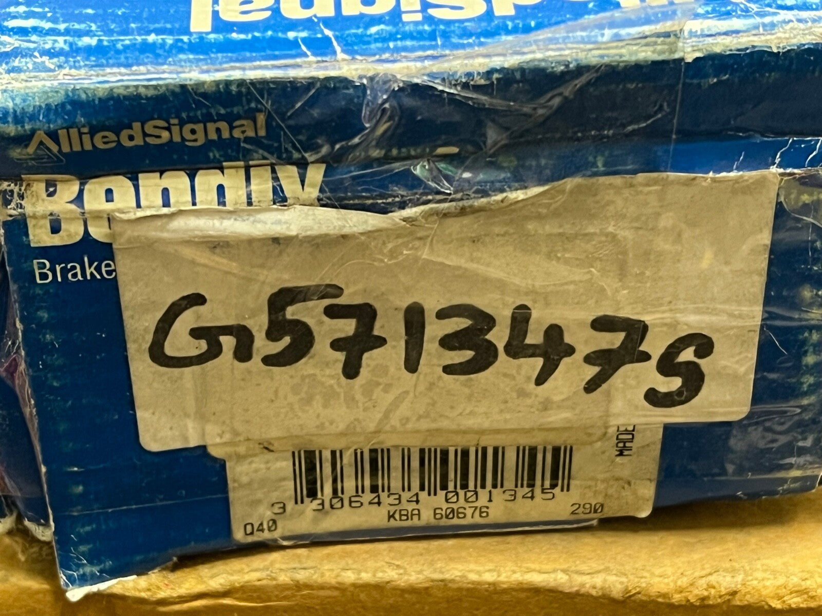 Bendix 571347S Brake Pad Set fits Alfa Romeo 164 75 Fiat Lancia