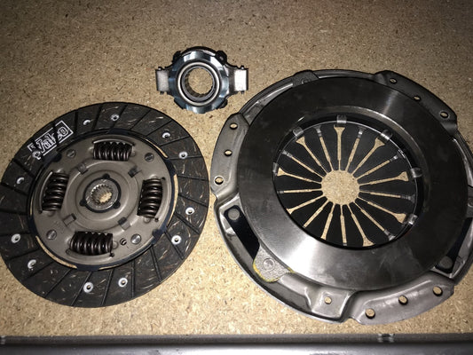 3 Piece Clutch Kit Cover Plate Bearing Fiat Uno 83-92 Panda 80-03 Valeo 801286