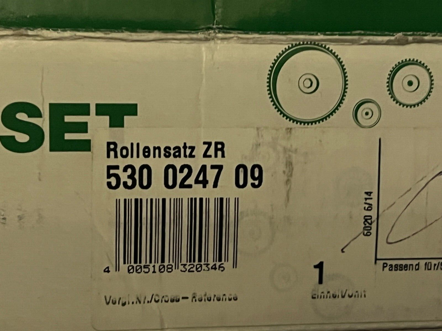 INA 530024709 Timing Belt Pulley Kit fit MG ZR ZS Rover 200 25 400 45 Streetwise