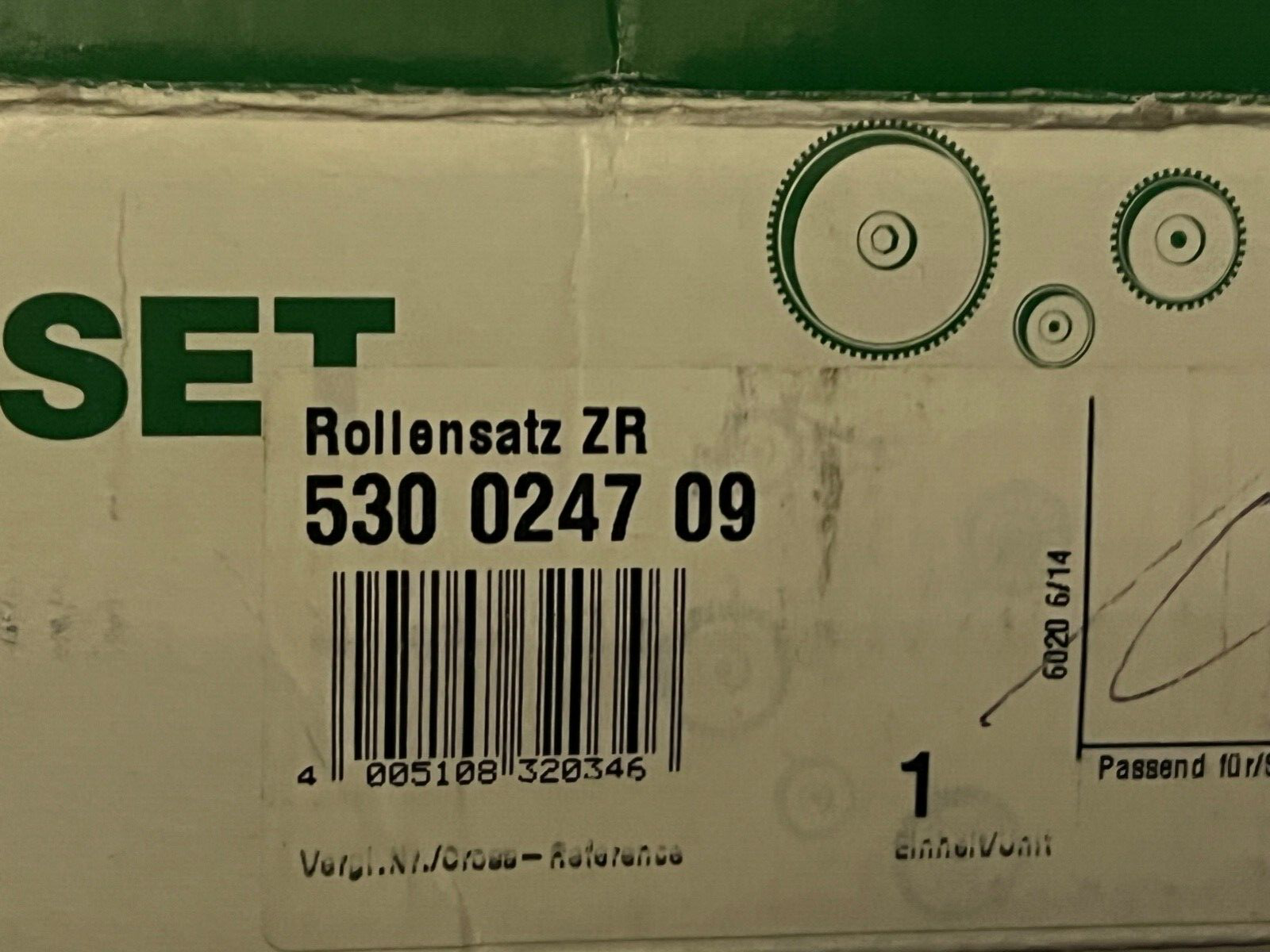 INA 530024709 Timing Belt Pulley Kit fit MG ZR ZS Rover 200 25 400 45 Streetwise