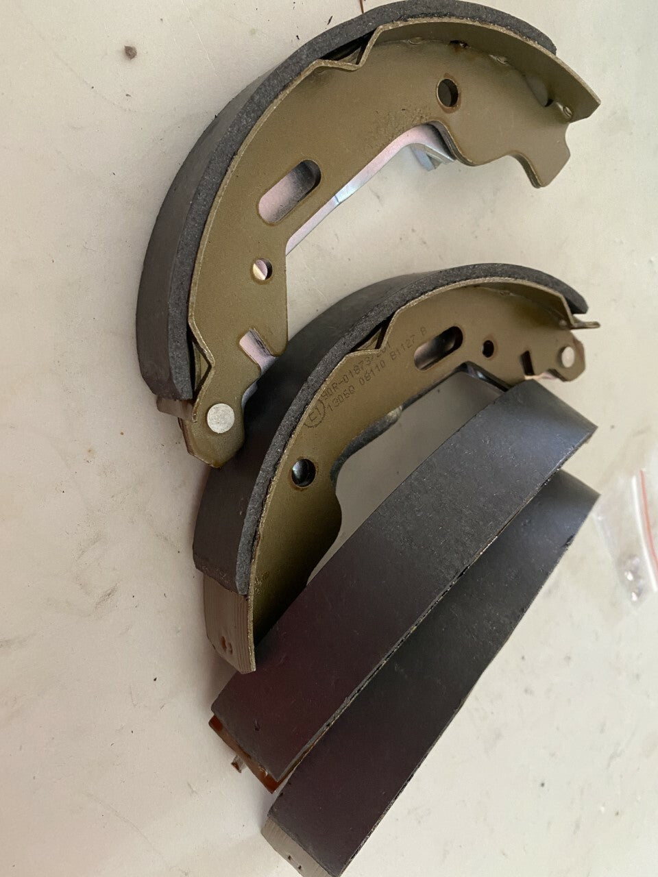 LPR 08110 Brake Shoe Set fits Vauxhall Opel