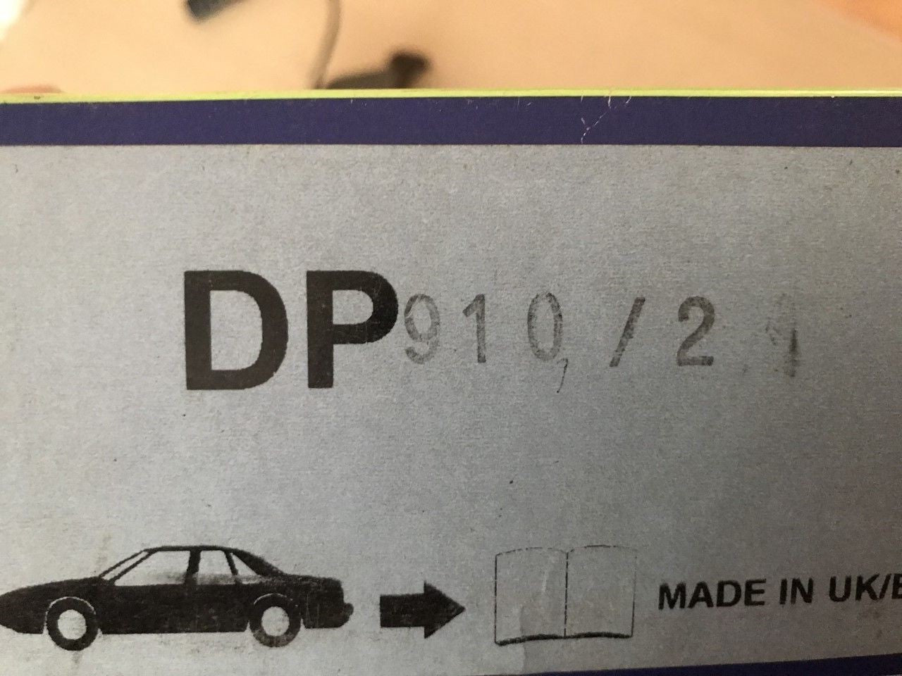 EBC made with Kevlar Front Brake Pads Audi Coupe Ford Granada Mondeo DP910/2