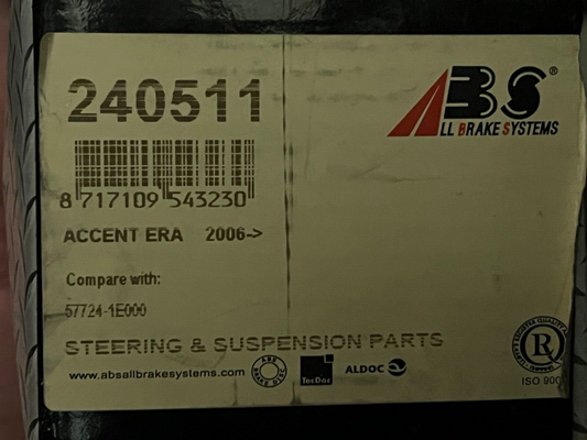 A.B.S 24051 Inner Tie Rod End for Hyundai Kia Verna Accent Rio (05-