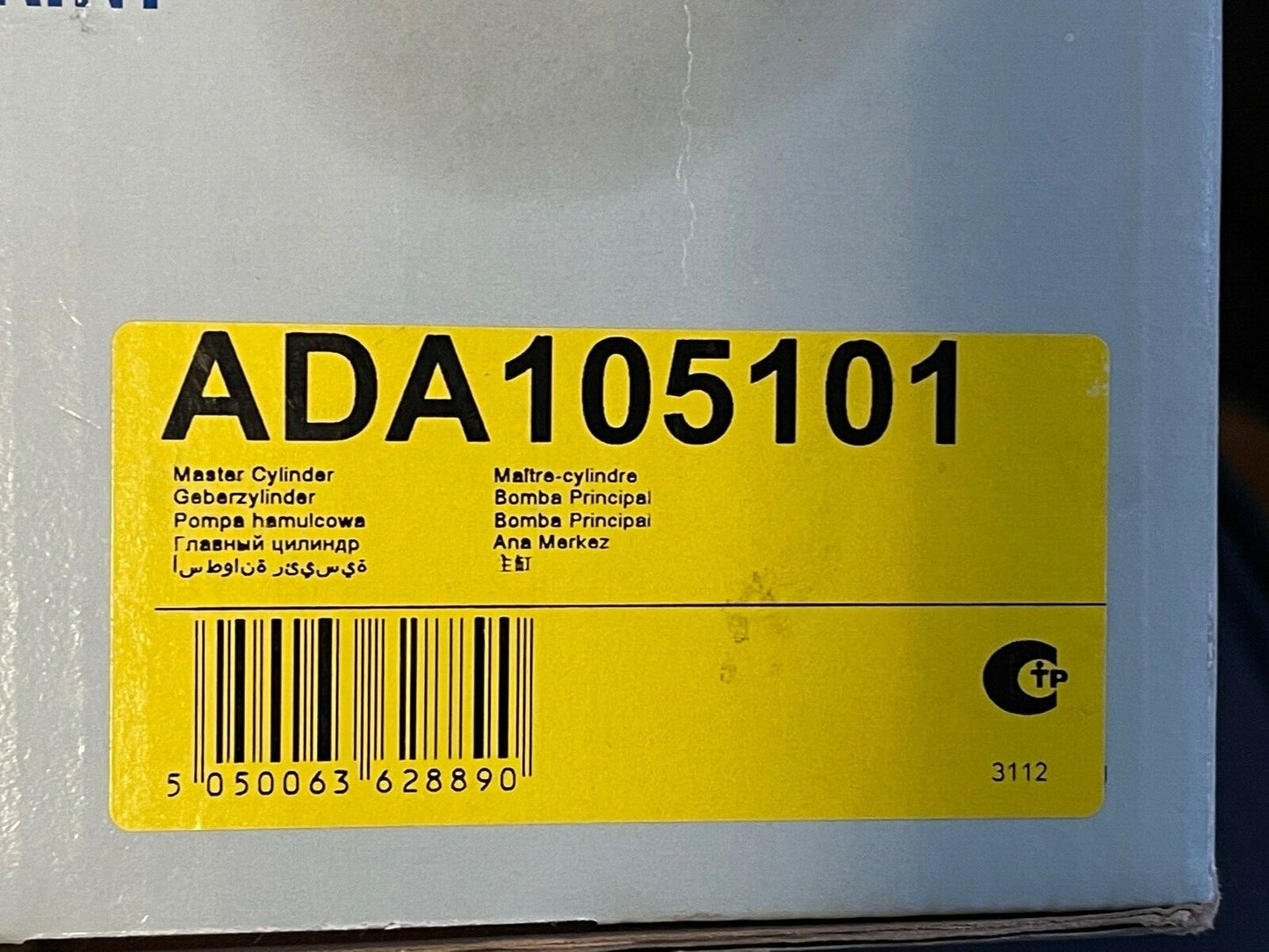 Blue Print ADA105101 Brake Master Cylinder fits Chrysler PT Cruiser