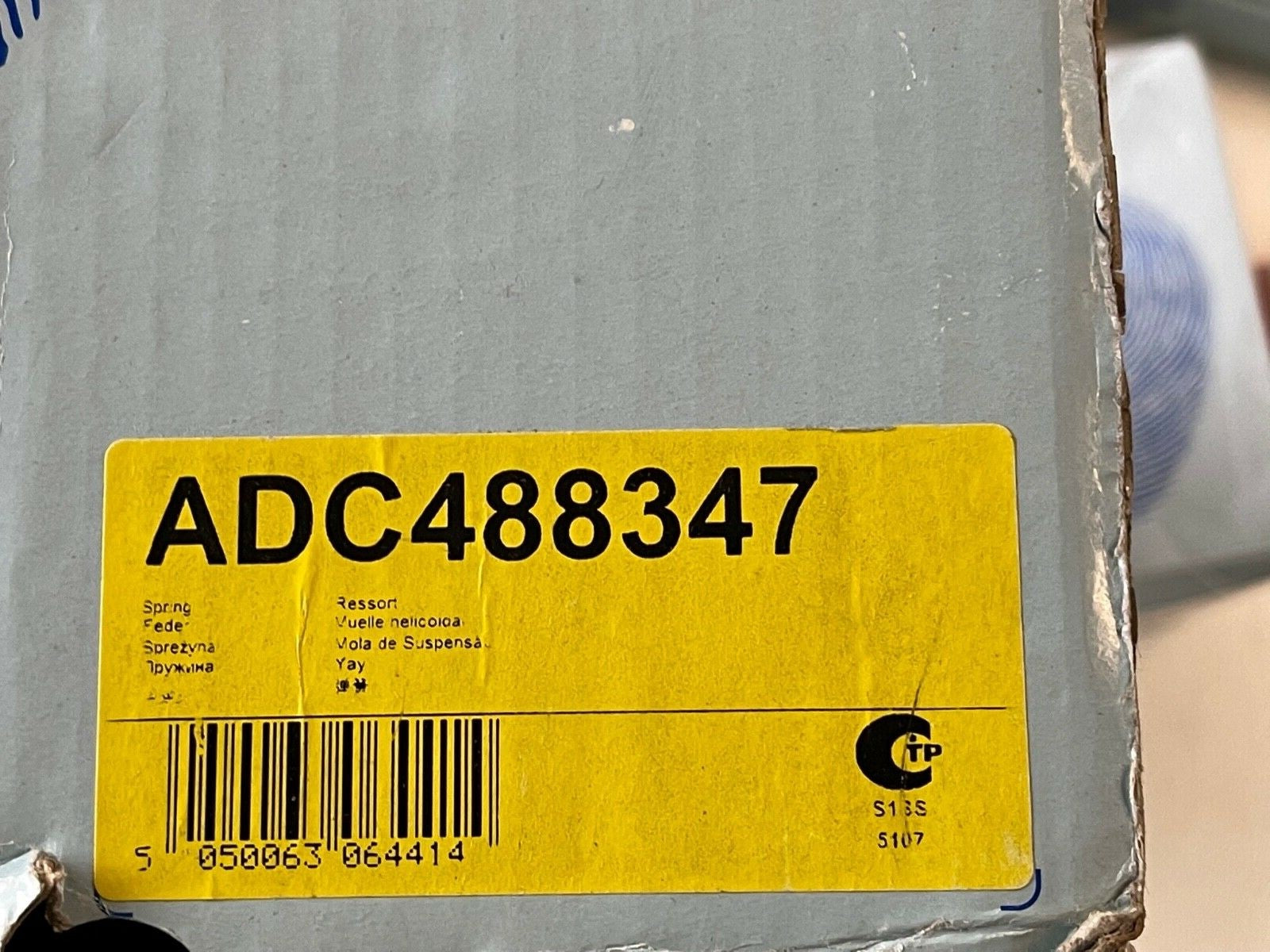 Blue Print ADC488347 Rear Coil Spring fits Mitsubishi