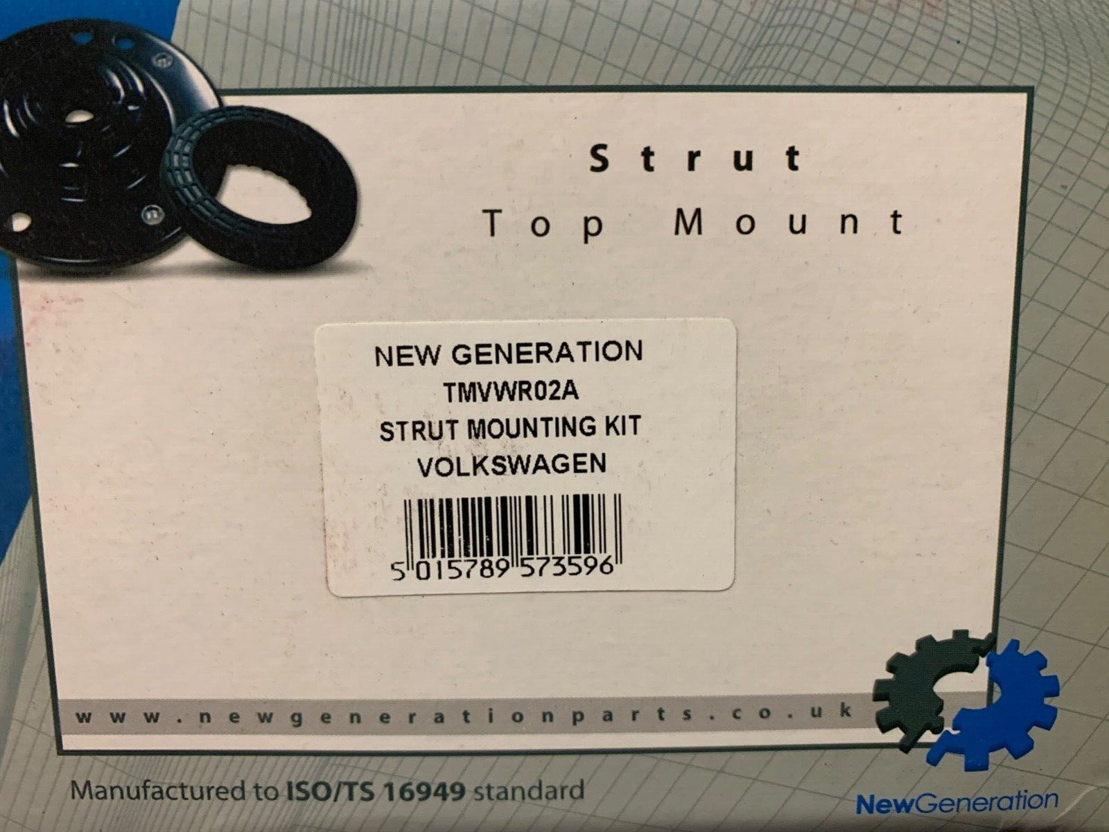 New Generation TMVWR02A Rear Top Strut Mount VW Golf MK2 MK3 Polo Jetta Seat