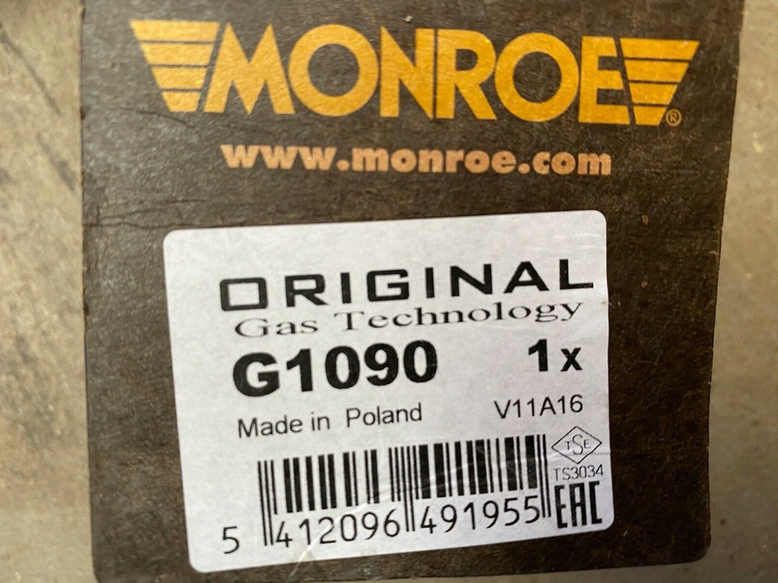 Monroe G1090 Shock Absorber fitsCitroen Fiat Peugeot