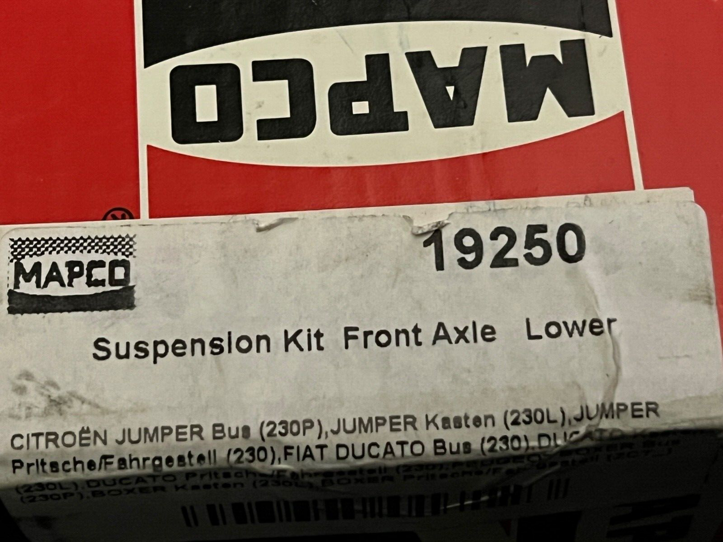 Mapco 19250 Front Suspension Repair Kit fits Citroen Fiat