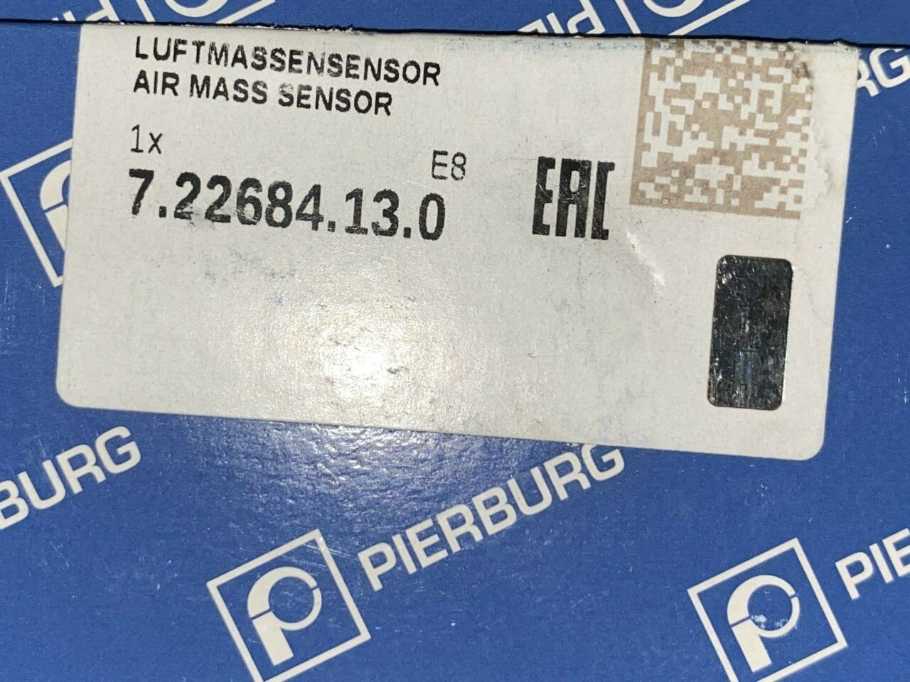 Pierburg 7.22684.13.0 Air Flow Meter fits Audi Seat Skoda VW Volkswagen