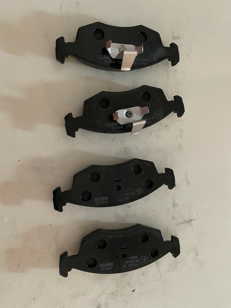 Mintex MDB2076 Front Brake Pad Set fits Fiat