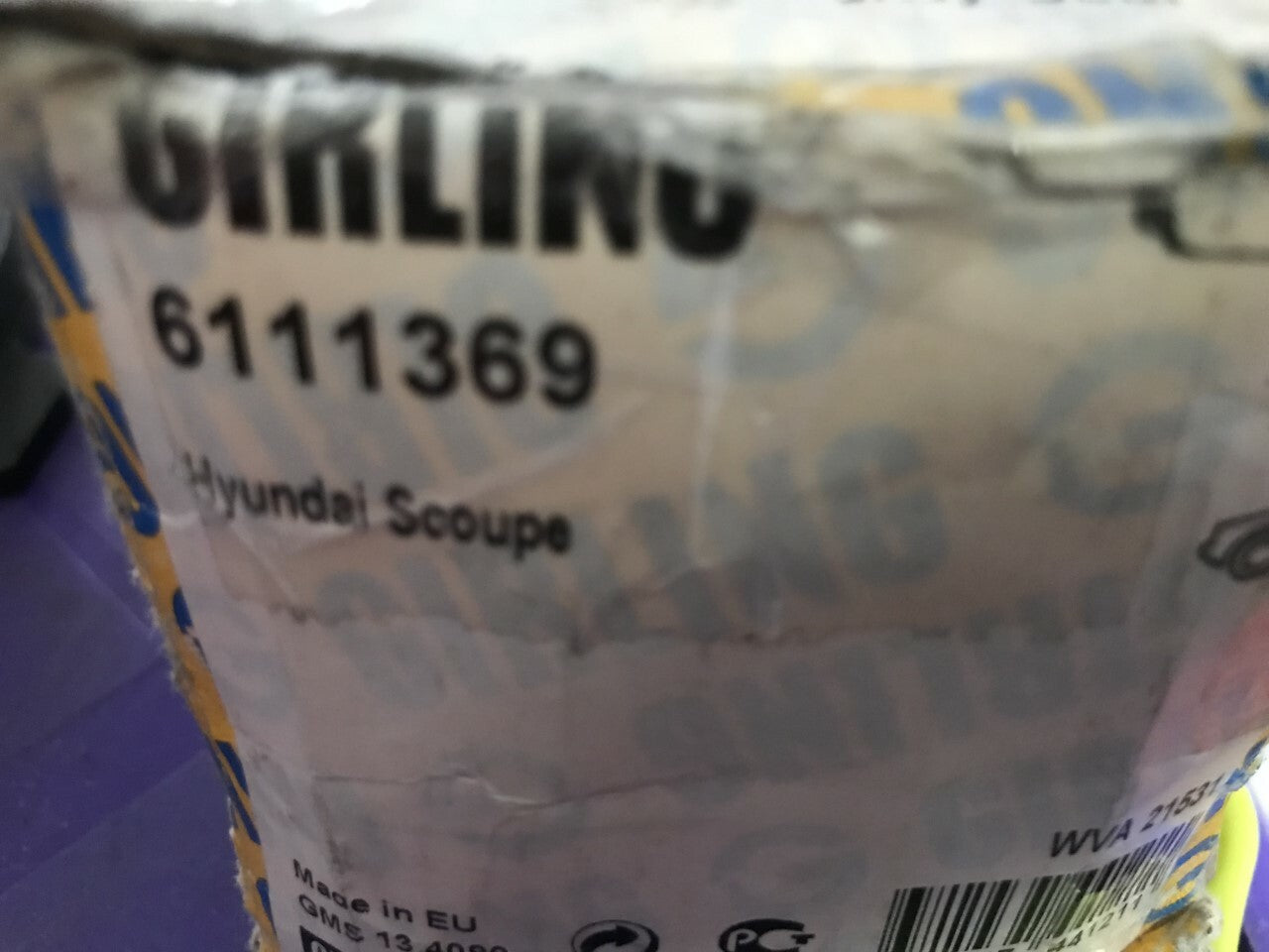 for Hyundai S Girling 6111369 GDB1136 Brake Pad Set