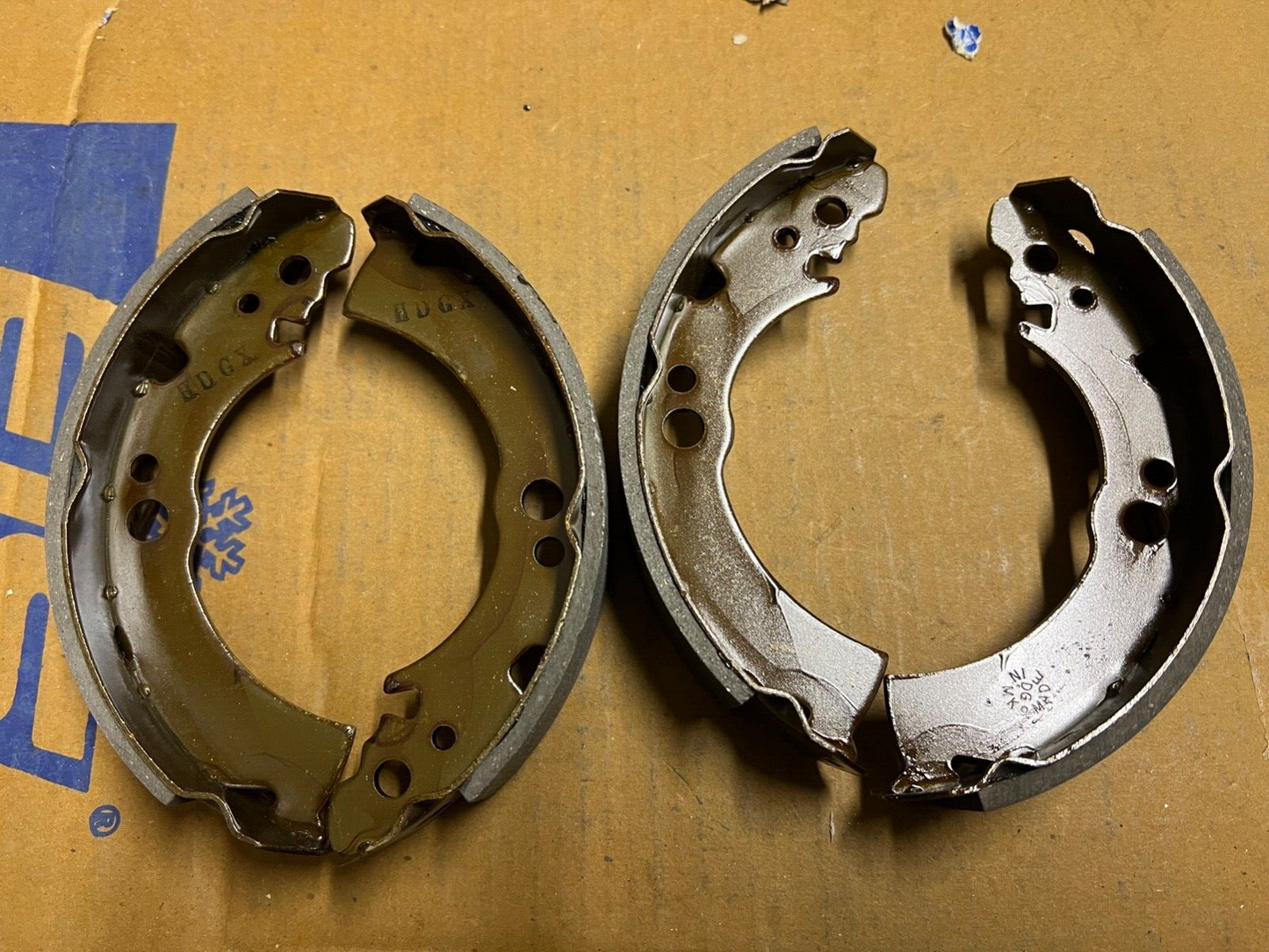 Blue Print ADN14108 Brake Shoe Set fits Nissan Cherry Sunny