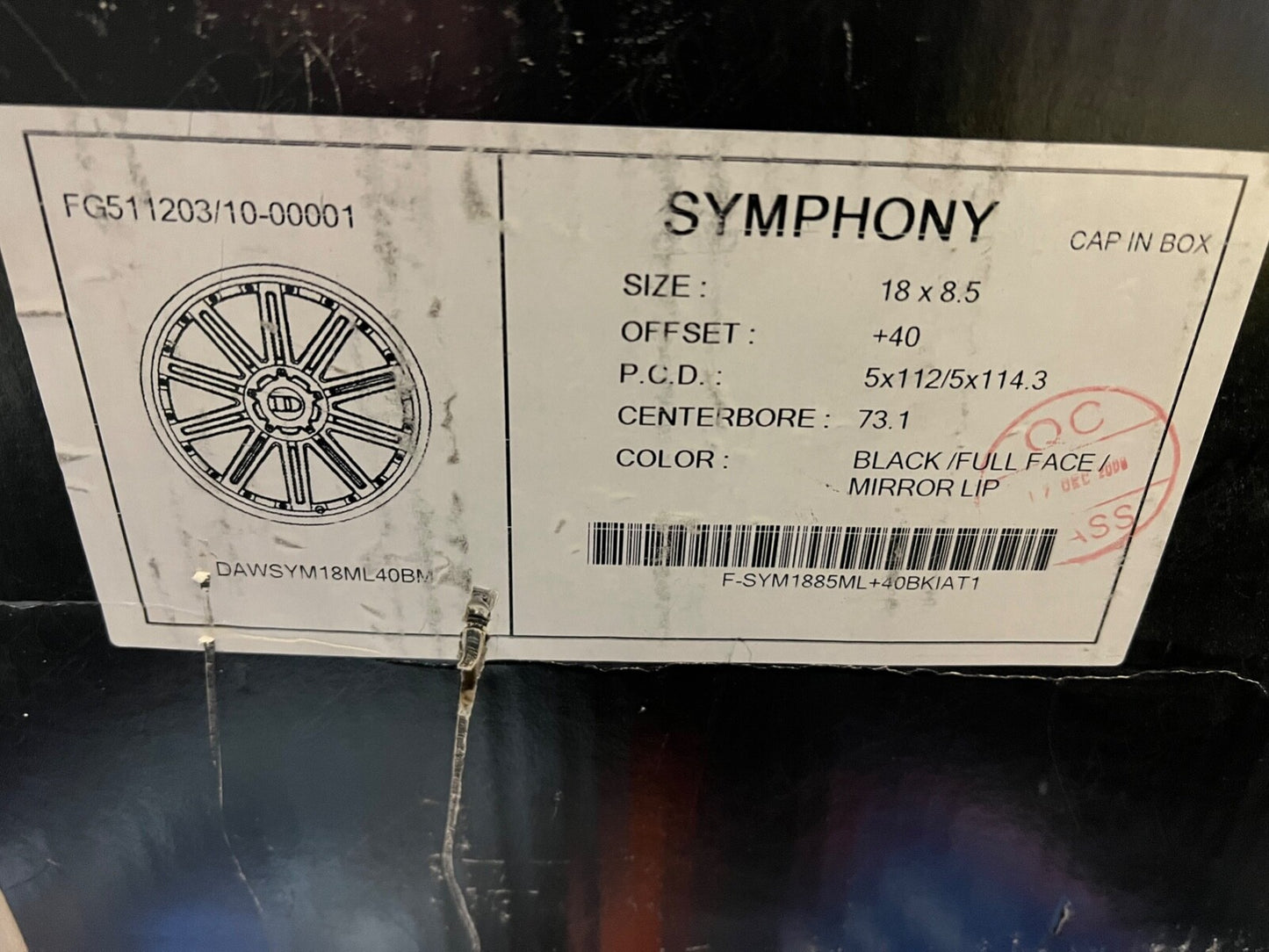 DMS840523M Symphony Wheel