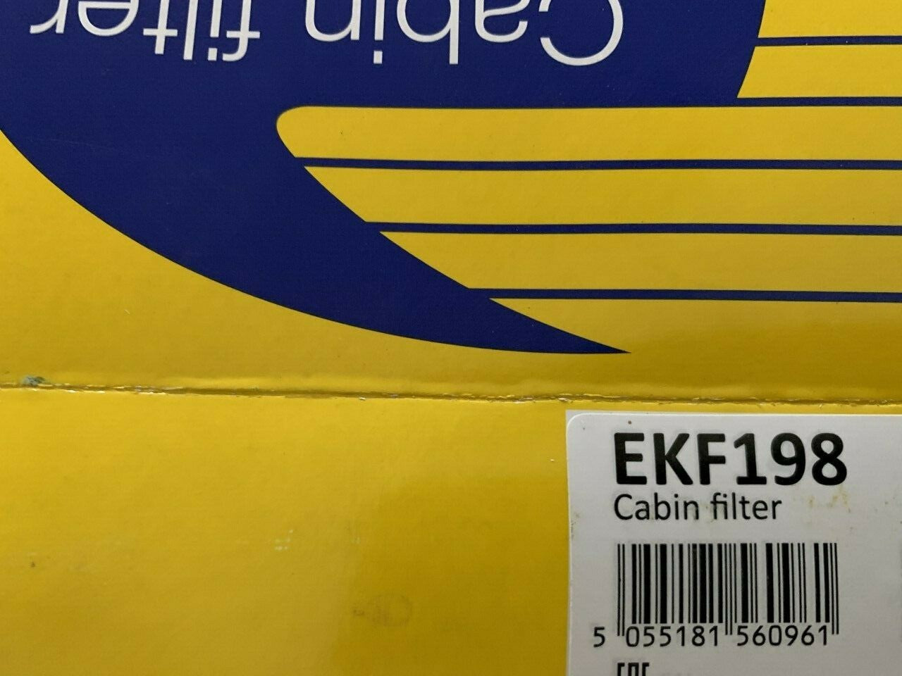 Citroen Fiat Vauxhall Opel Peugeot Suzuki Cabin Filter EKF198