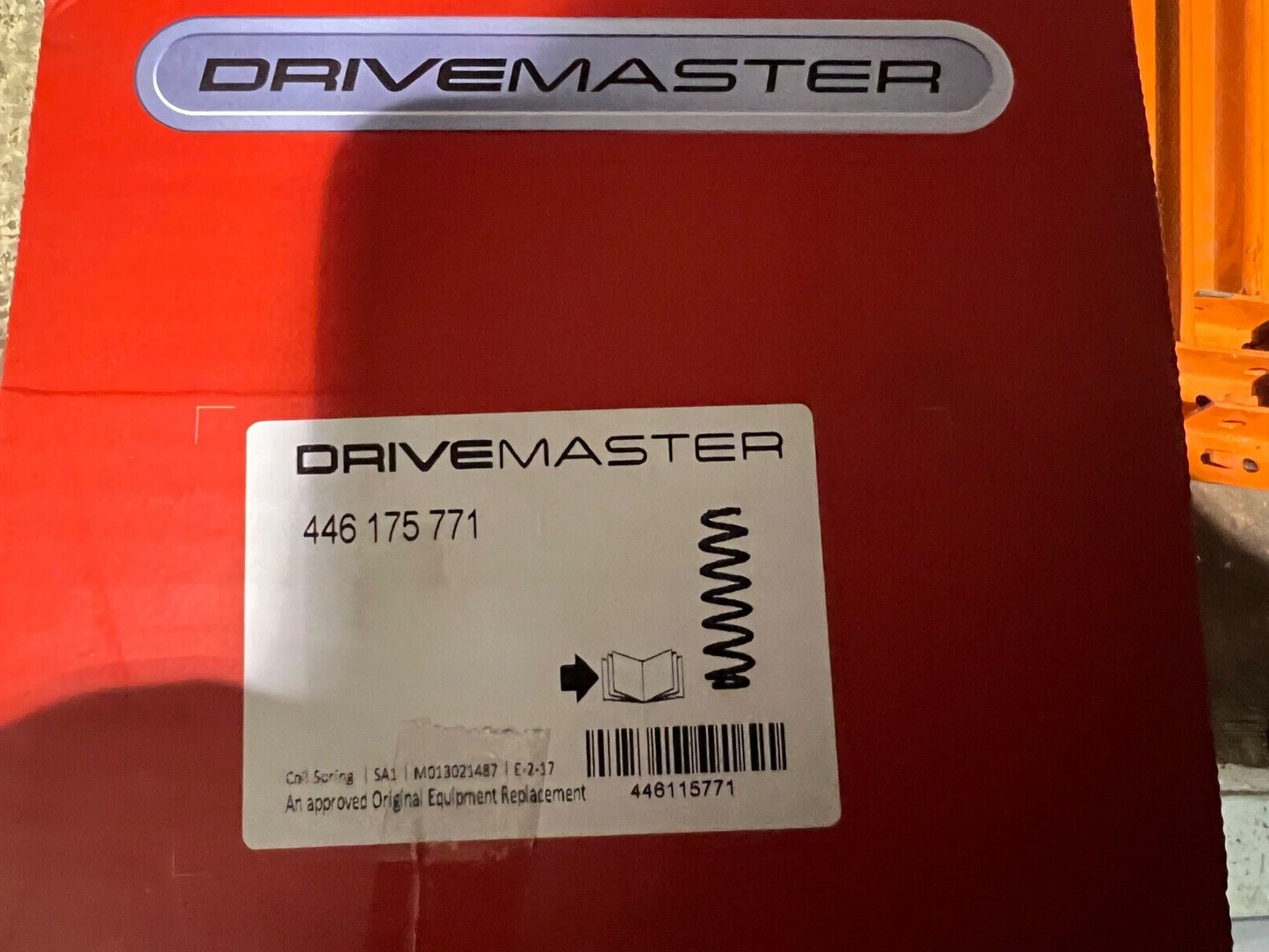 Drivemaster 446175771 Front Coil Spring fits Skoda VW Passat