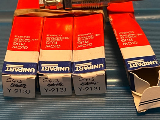 Unipart Y-913J Glow Plugs set of 4 fits Renault