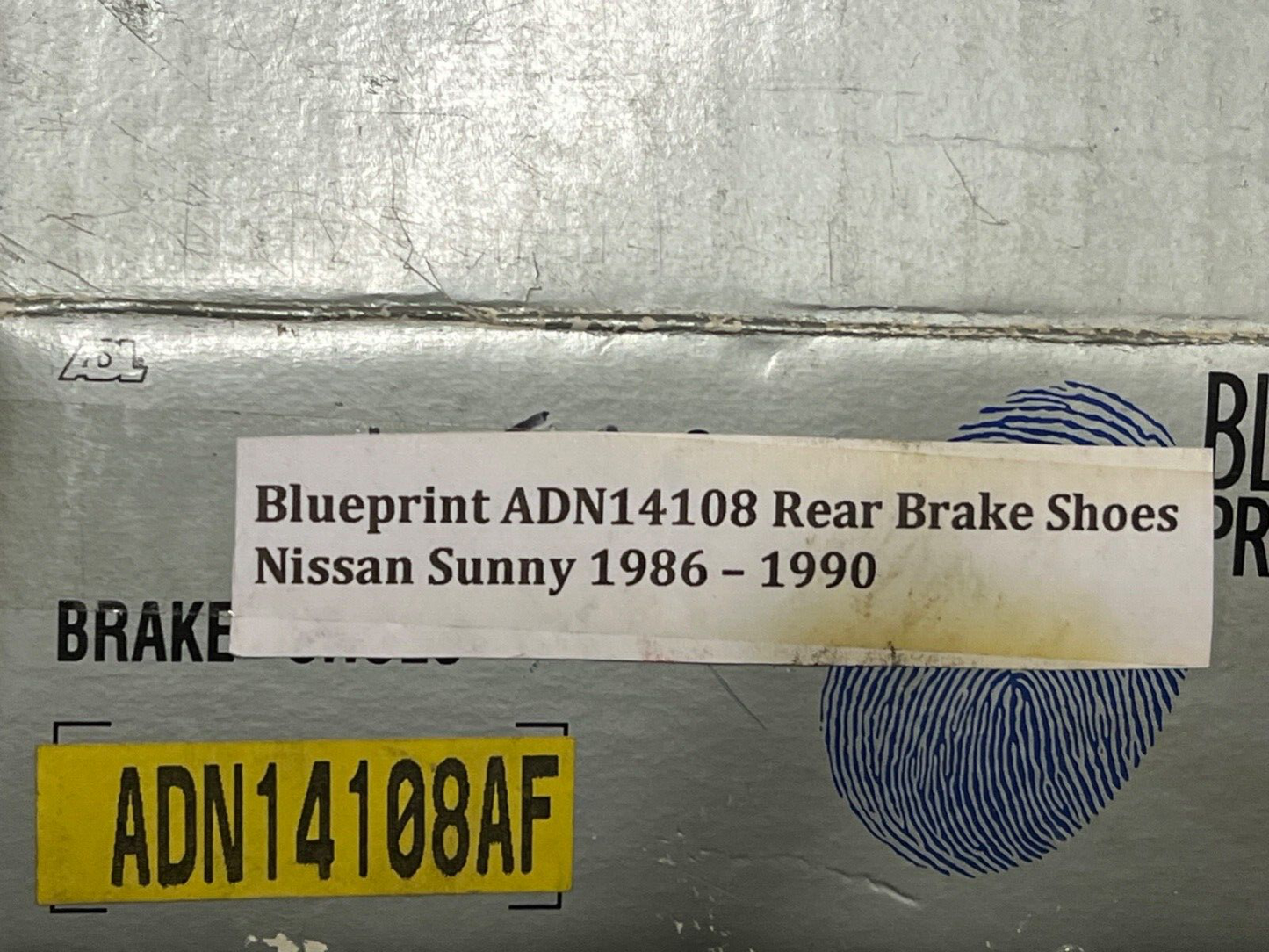 Blue Print ADN14108 Brake Shoe Set fits Nissan Cherry Sunny
