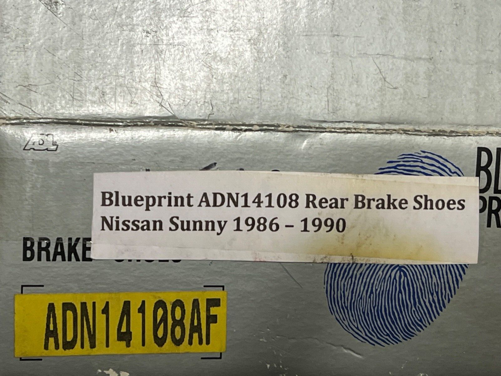 Blue Print ADN14108 Brake Shoe Set fits Nissan Cherry Sunny