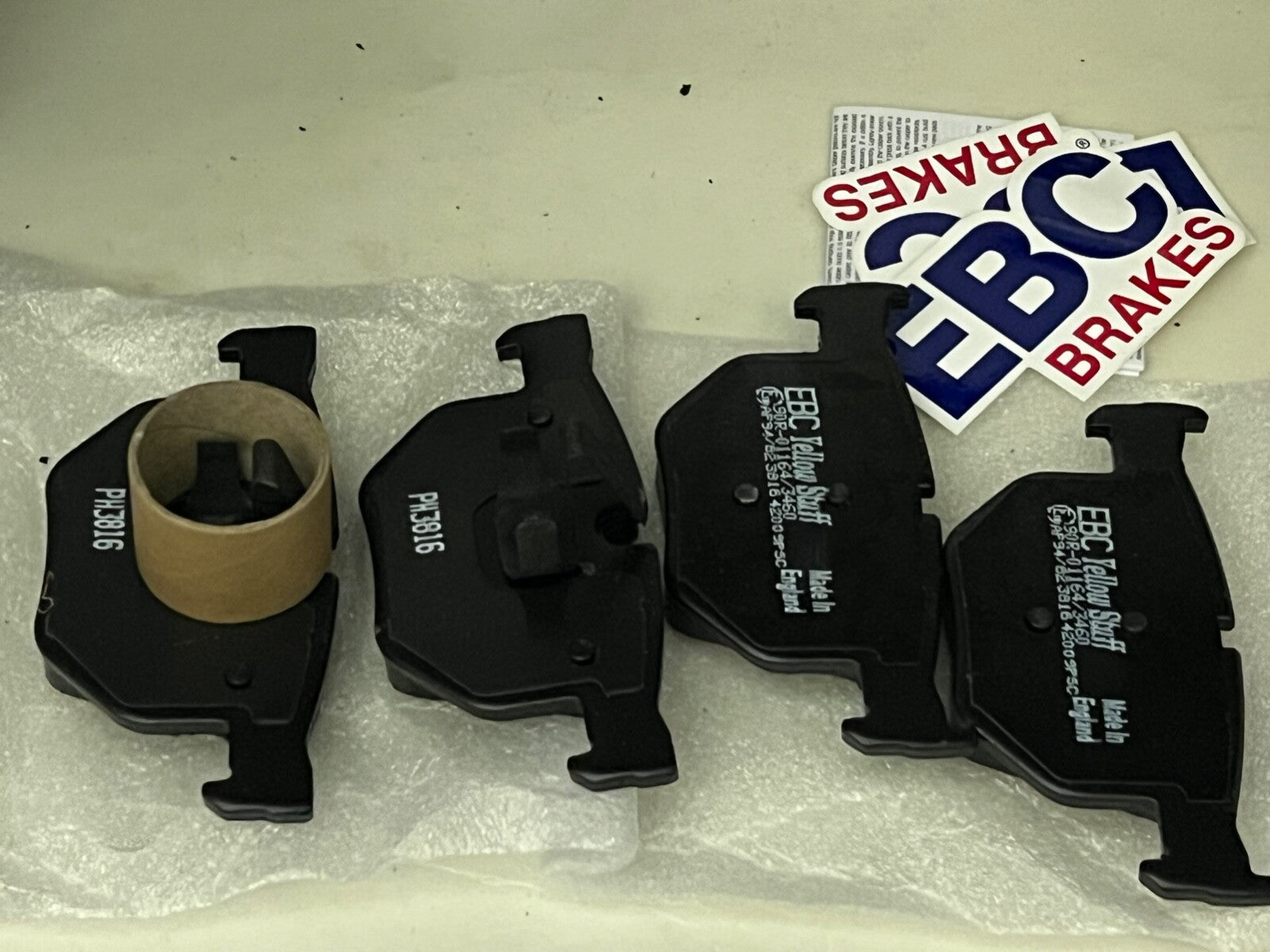 EBC Yellow Police Stuff DP42009P Rear Brake Pad Set fits BMW X5 X6