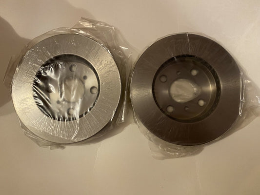 Solid Auto T106108 Brake Disc (Pair) fits Toyota