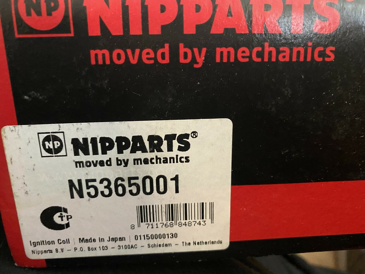 Nipparts N5365001 Ignition Coil fits Mitsubishi