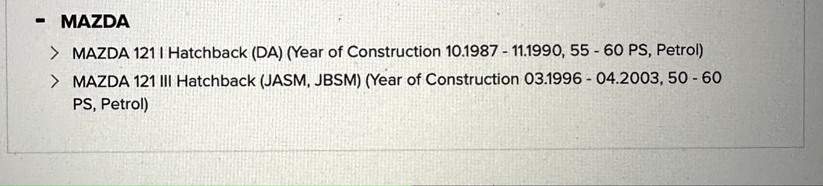Japko 132305 Ignition Coil Leads Set fits Mazda Ford