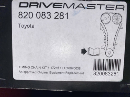 Drivemaster 820083281 TCK33WO Timing Chain Kit fits Toyota