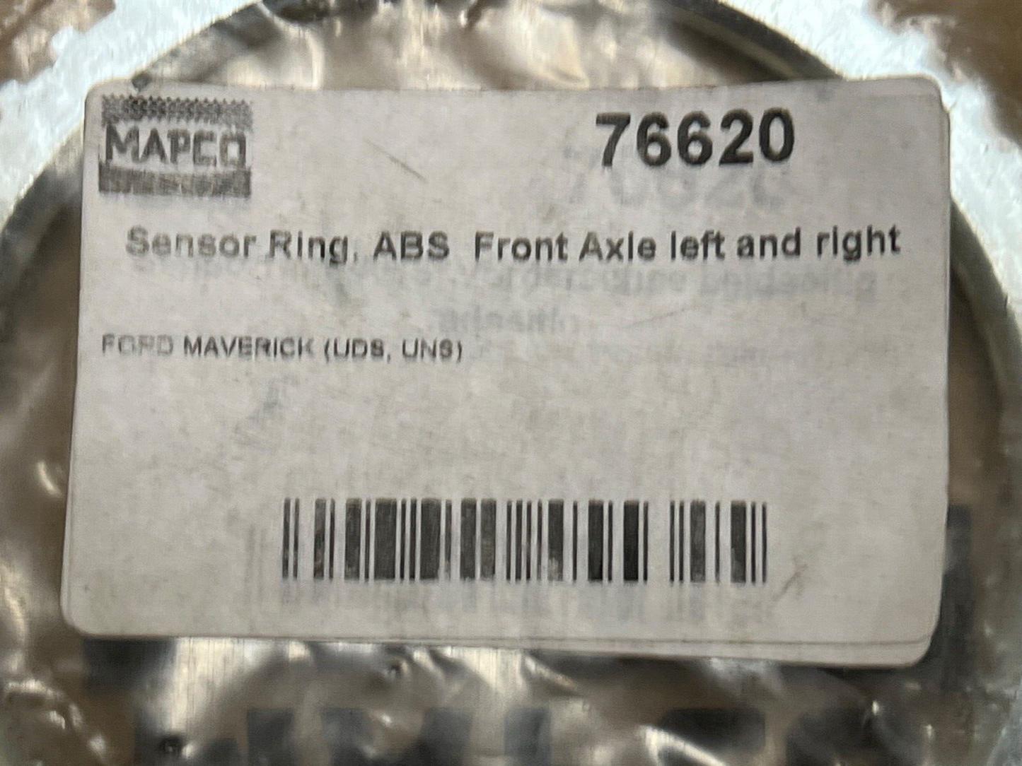 Mapco 76620 Front ABS Ring fits Ford Maverick 50 Teeth 104mm