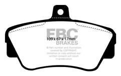 EBC DP838 Front Brake Pad Set fits Volvo 440 460 480 Series