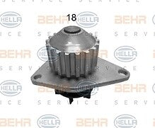 INA 538005510 Water Pump fits Citroen Fiat Peugeot