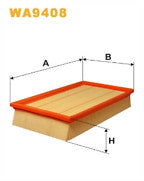 Filtron AP074/6 Air Filter fits Ford C-Max Focus Volvo S40 V50