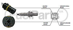 Fuel Parts LB1455 Lambda Sensor Oxygen o2 Sensor fits Chrysler Mercedes Benz