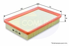 Japanparts FA-H10S CHY12235 Air Filter fits Hyundai Kia