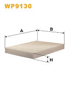 Filtron K1101 Cabin Filter Pollen Filter fits Fiat