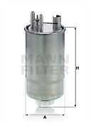 MANN WK853/24 Fuel Filter
