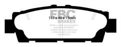 EBC DP875 Rear Brake Pad Fits Lexus LS400