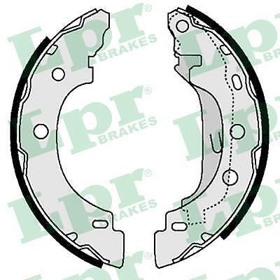 LPR 07330 Rear Brake Shoe Set fits Renault Nissan