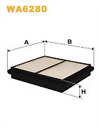 Filtron AP104 Air Filter fits Honda Civic