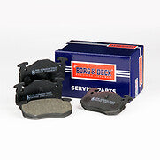 Girling 6113053 BBP1401 Rear Brake Pad Set fits Citroen Peugeot Renault