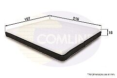 for Subaru for Toyota Comline EKF126 Cabin Pollen Filte