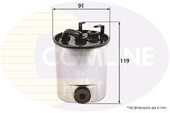 Comline EFF123 Fuel Filter fits Mercedes